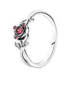 ANILLO BELLA Y LA BESTIA ROSA