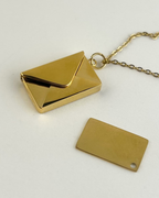 COLLAR DIJE SOBRE CON CARTA PARA GRABAR