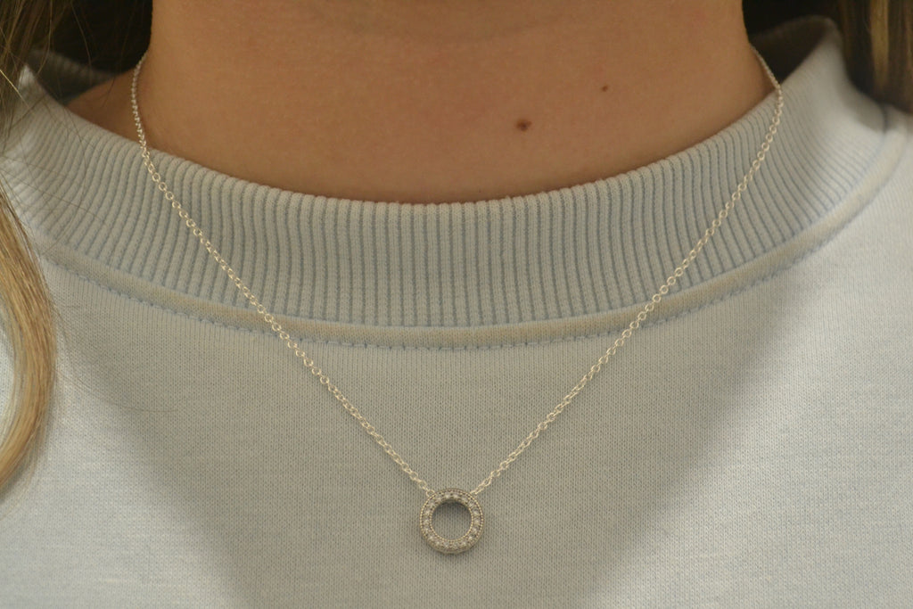 COLLAR COLLIE CIRCULO DE PAVÉ