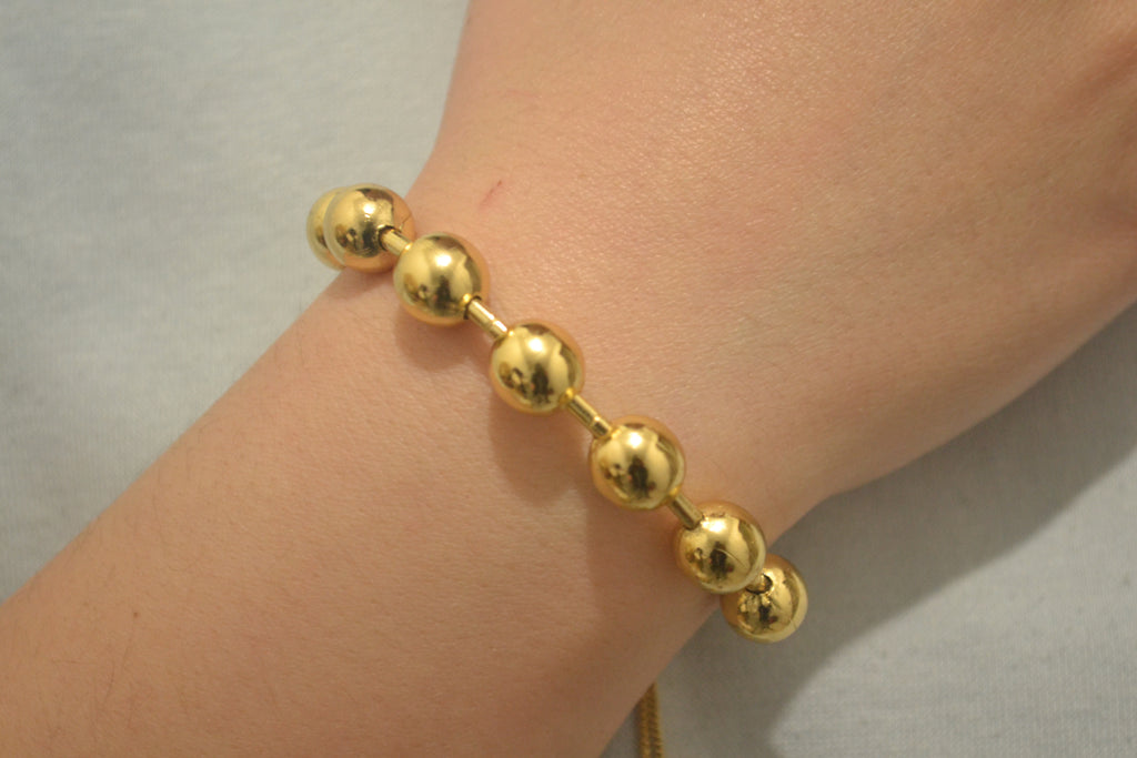 PULSERA BOLAS AJUSTABLE