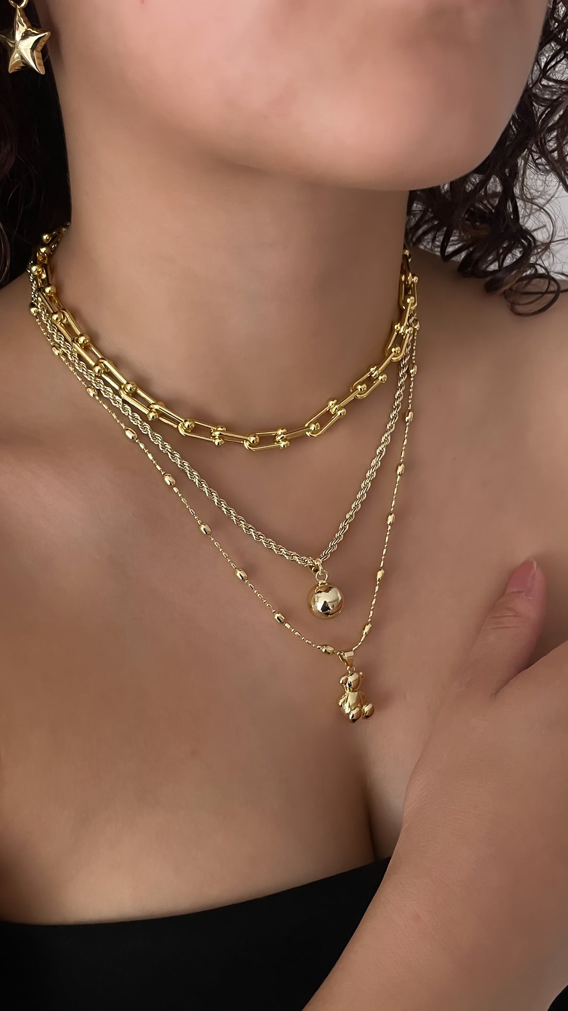 COLLAR TIFFANI, COLLAR POLONIA & COLLAR TEDDY