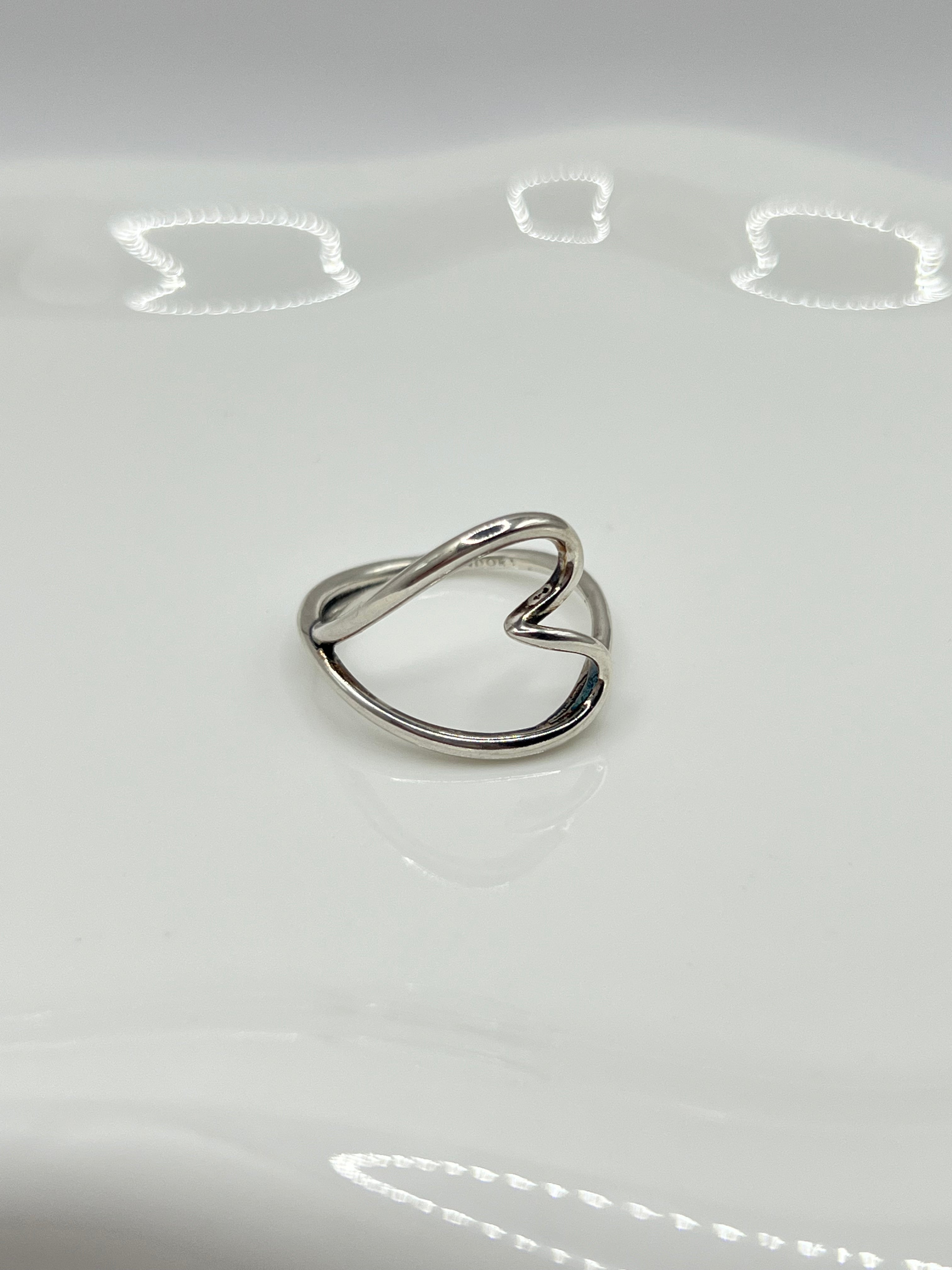 ANILLO CORAZON FORMA ORGANICA