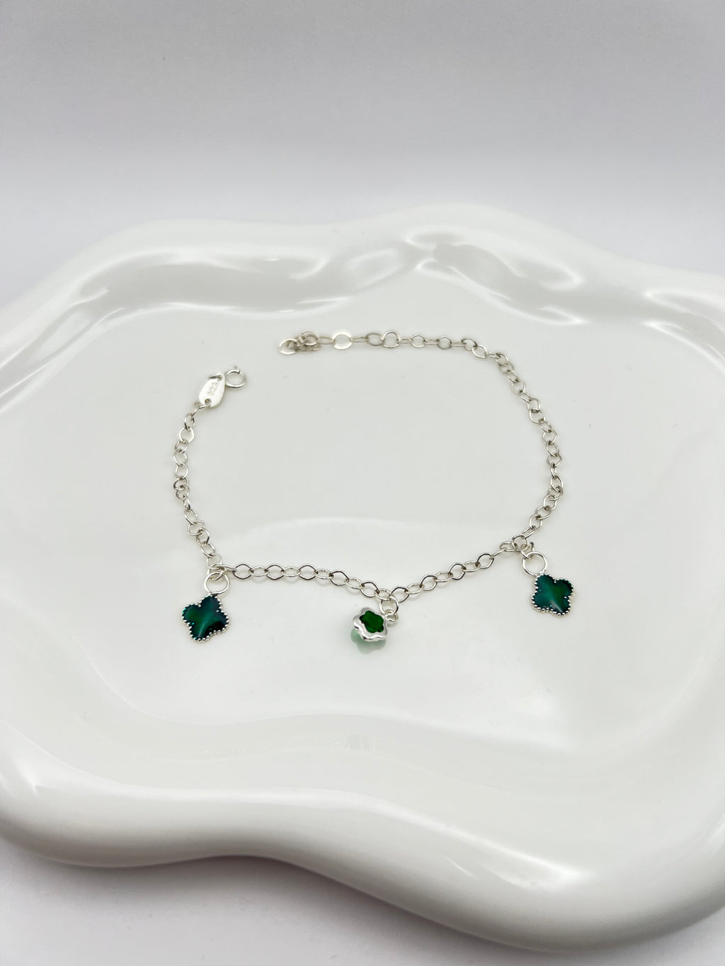 PULSERA VAN VERDE FLOR