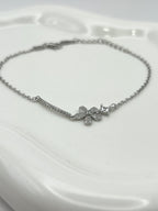 PULSERA FLOR ZIRCONIA