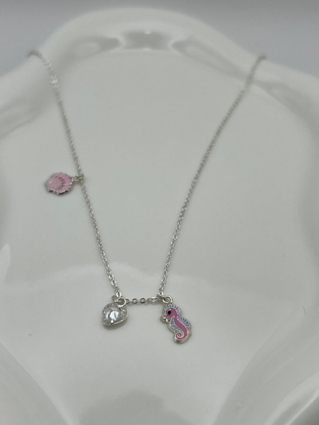 COLLAR JUEGO CABALLITO MAR ROSA